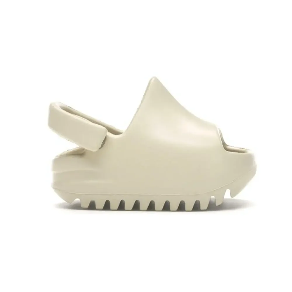Adidas Kids 5 Toddler Yeezy Slides Bone Designer Comfortable Streetwear Summer